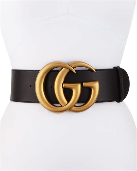 gucci waist belt black|Gucci gg belt women.